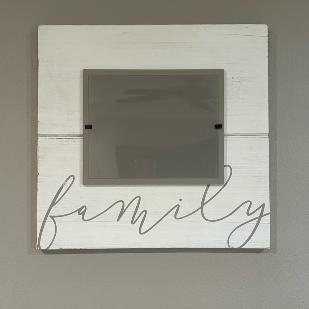 Mudpie Family Photo Frame